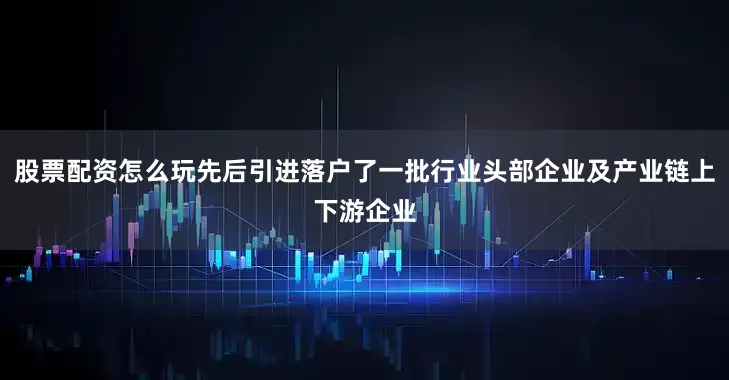 股票配资怎么玩先后引进落户了一批行业头部企业及产业链上下游企业