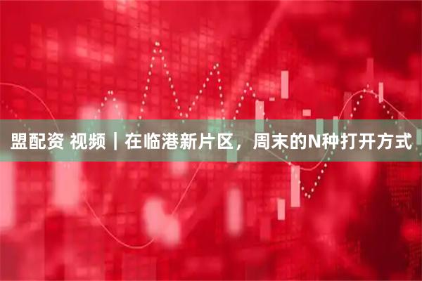 盟配资 视频｜在临港新片区，周末的N种打开方式